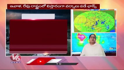 Download Video: IMD Issue Red Alert To State _ Heavy Rains In Hyderabad _ V6 News