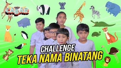 Challenge Teka Nama Binatang | BK Cabar | BINTANG KECIL