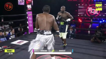 Isaiah Johnson vs Rondale Hubbert 09-07-2022 Full Fight