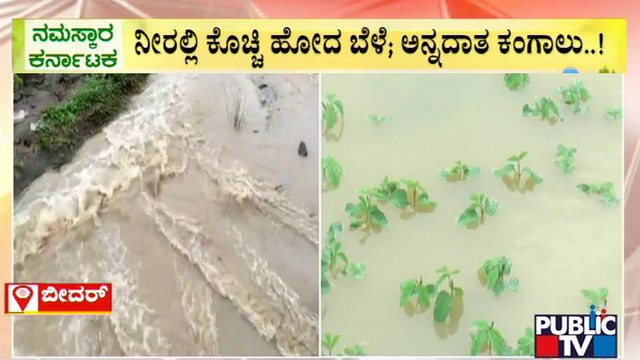 Heavy Rain From A Week Damages Crops In Bidar District | Public TV