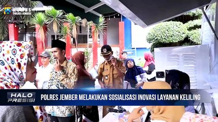 Polres Jember Gelar Pelayanan Dan Sosialisasi Pengenalan Inovasi Publik