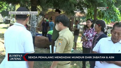 Sekda Pemalang Mohammad Arifin Mendadak Mundur dari Jabatan dan ASN