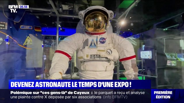 Devenez astronaute le temps de l'exposition Up to Space , au musée de l’Air et de l’Espace du Bourget