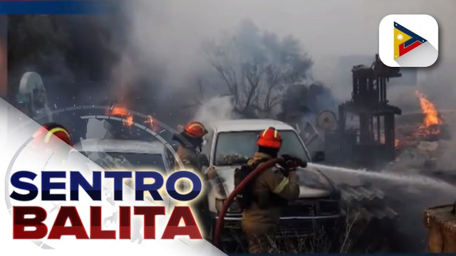 Daan-daang residente, inilikas dahil sa wildfire sa Athens, Greece;