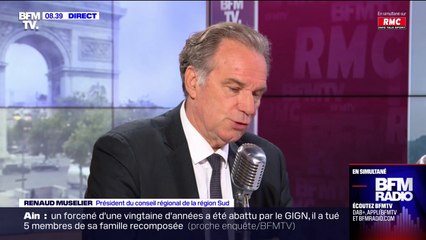 Renaud Muselier: "J'ai fait ce que m'ont appris Monsieur Chirac et Monsieur Sarkozy: additionner entre les verts modérés jusqu'à la droite"