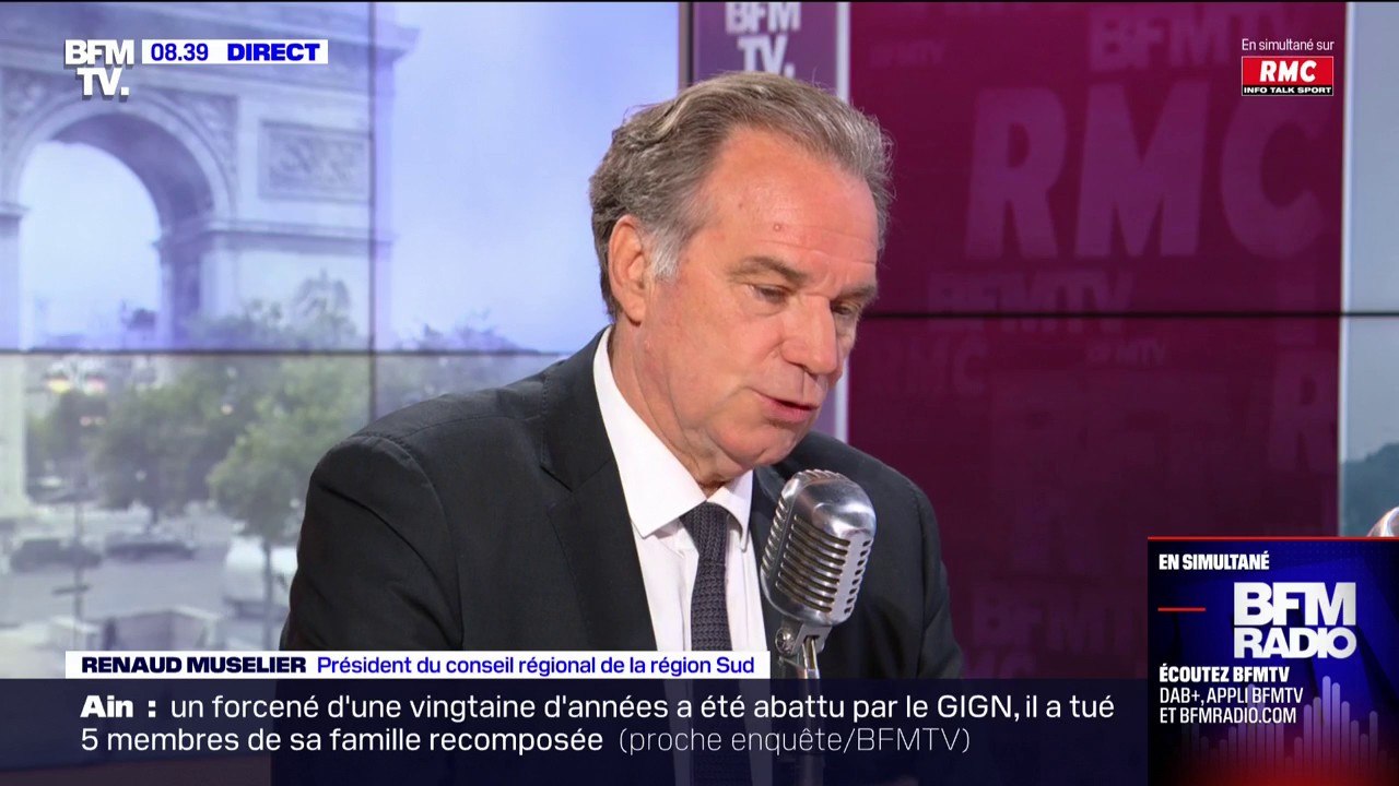 Renaud Muselier: "J'ai fait ce que m'ont appris...