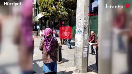 Şişli'de otobüs şoförlerinin yol kavgası