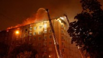 Rusya’da apartmanda yangın: 400 kişi tahliye edildi