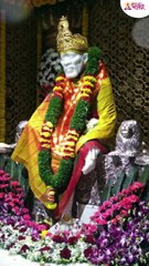 साईबाबांचं मनमोहक रुप | Om Sai Namo Namaha, Shree Sai Namo Namaha #Saibaba #lokmatbhakti #shorts