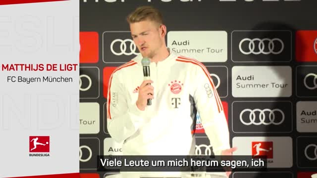 De Ligt: 'Bin auch ein bisschen Deutsch'
