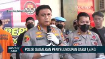 Polisi Gagalkan Penyelundupan 7,4 Kilogram Sabu-sabu dari Malaysia