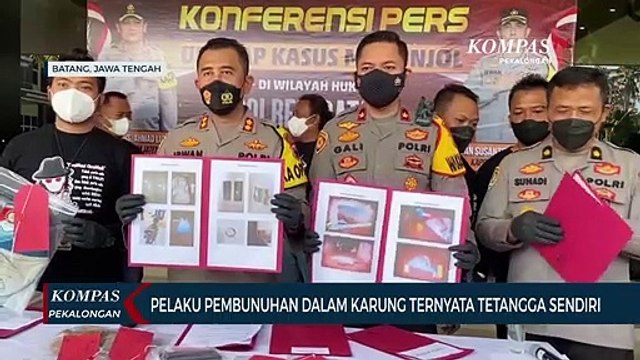 Pelaku Pembunuhan Nenek Dalam Karung Ternyata Tetangga Sendiri