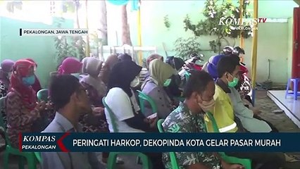 Peringati Hari Koperasi, Dekopinda Kota Gelar Pasar Murah