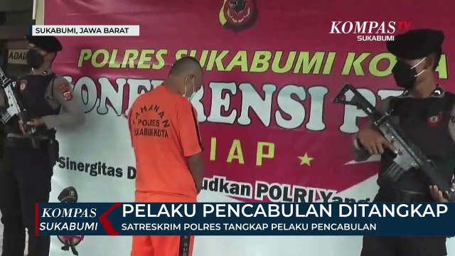 Satreskrim Polres Sukabumi Kota Tangkap Pelaku Pencabulan