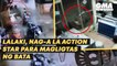 Lalaki, nag-a la action star para magligtas ng bata | GMA News Feed