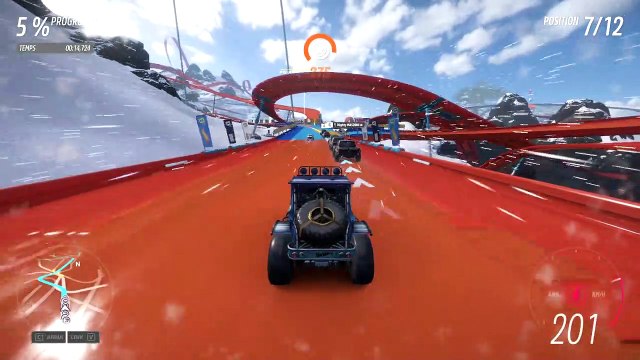 Forza Horizon 5 Sprint périeux du canyon de glace