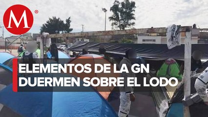 Guardia Nacional sigue ubicado en malas condiciones en La Autopista del Sol