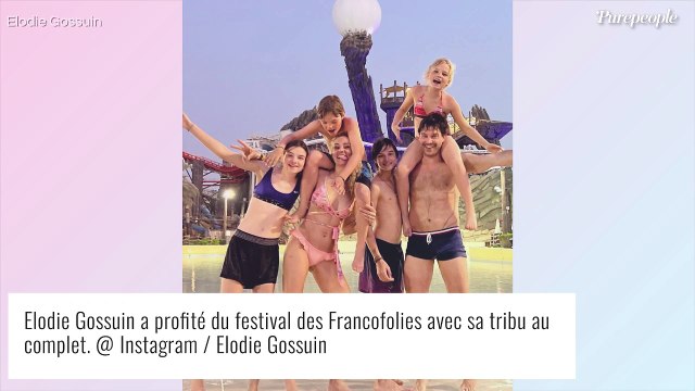 Elodie Gossuin déchaînée avec ses 4 enfants : Jules et Rose sont presque aussi grands qu'elle !