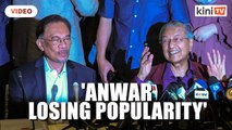 Mahathir: Anwar losing popularity and Rafizi knows it