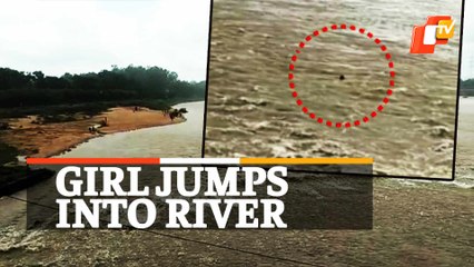 Minor Girl Jumps Into Kharasrota River, Rescue Ops Underway