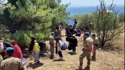 143 kaçak göçmen İHA’yla tespit edildi