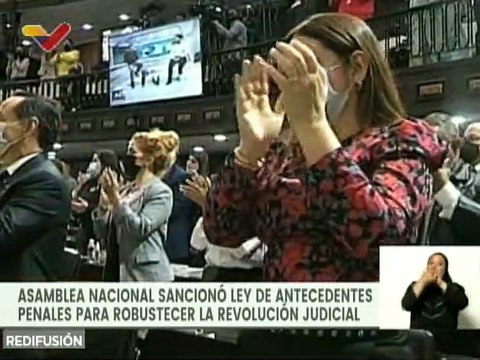 Asamblea Nacional sancionó Ley de Registro de Antecedentes Penales