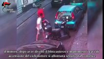 Quaranta secondi per rubare uno scooter
