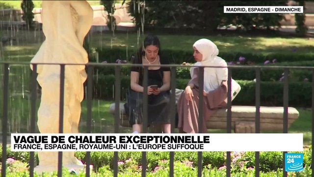 Canicule: La quasi-totalité de l'Espagne est aujourd'hui en état d'alerte en raison de la vague de chaleur - Des maximales de 44 degrés sont attendues