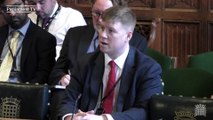 'Members were upset to see their livelihoods used as a political football' RMT Senior Assistant General Secretary Eddie Dempsey tells transport select committee