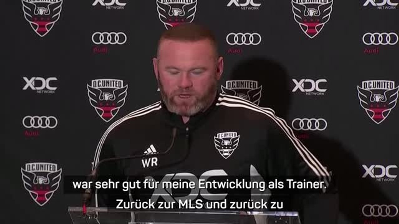 Rooney bei dc united: "kein schritt zurück"