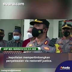 Riswan Curi Speaker Masjid karena Tak Makan 2 Hari dan Ibunya Sakit, Kapolres Jombang Pilih Membebaskannya