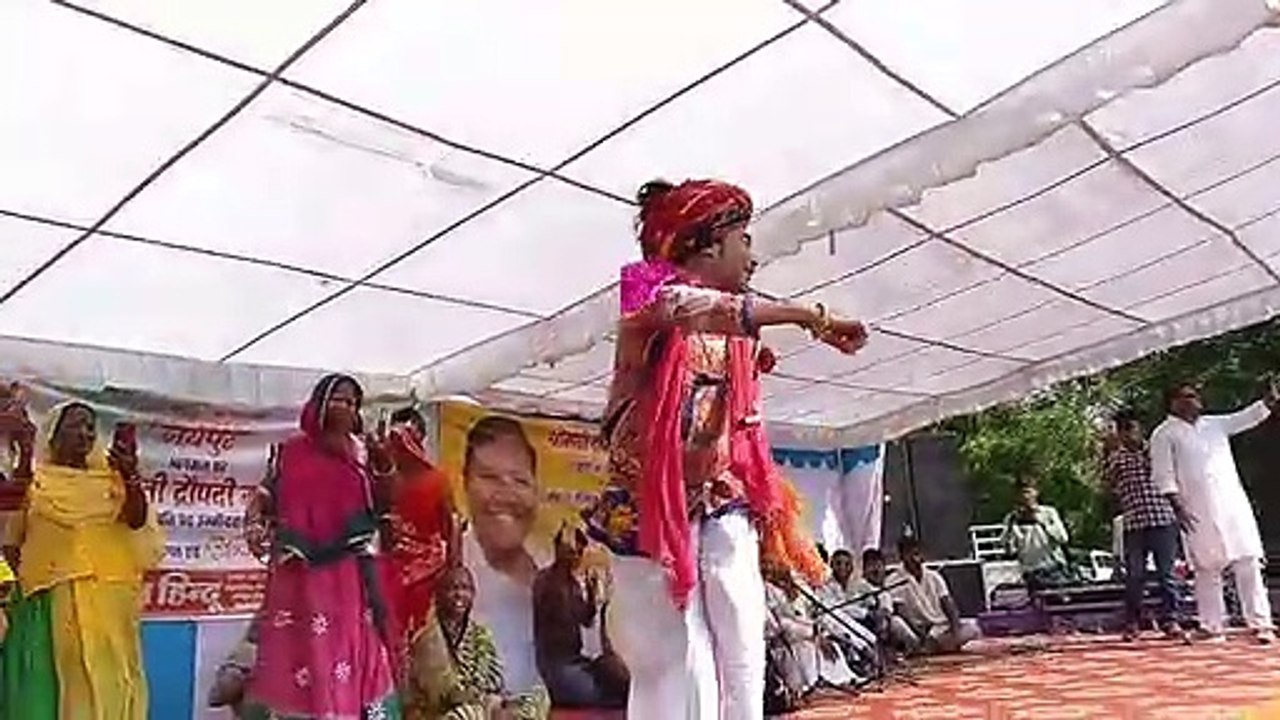एनडीए की राष्ट्रपति पद की उम्मीदवार द्रौपदी मुर्मू के लिए जयपुर में आयोजित कार्यक्रम से पहले हुआ लोक कलाकार का ये शानदार डांस