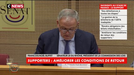 François-Noël Buffet : «Tout ceci, documenté par de nombreuses vidéos circulant sur les réseaux sociaux a terni l’image de la France»