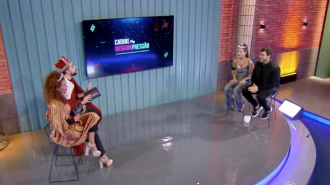 Cabine de Descompressão com Lu e Hadad - Último casal eliminado do Power Couple Brasil