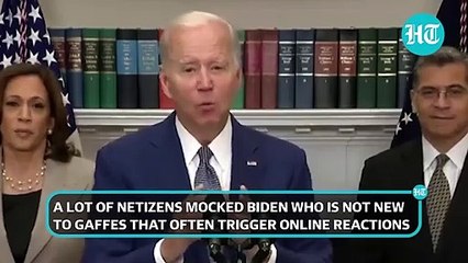 Repeat the line’_ Biden mocked for reading teleprompter instruction during live broadcast _ Viral
