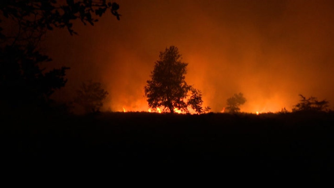 Firefighters struggle with wildfires