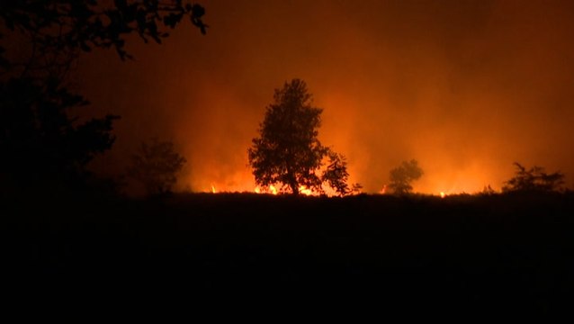 Firefighters struggle with wildfires