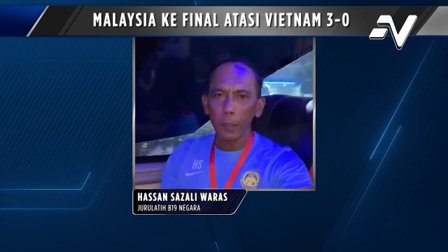 Malaysia ke final Kejohanan AFF B19 tahun atasi Vietnam 3-0