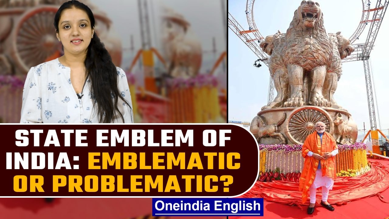 The State Emblem of India and the controversies surrounding it | Oneindia news *Explainer