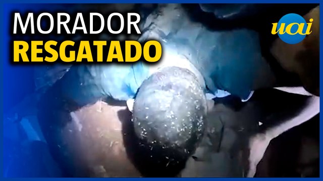 Vítima é socorrida após acidente no Anel