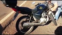 Motociclista fica ferido em engavetamento na PR-180