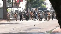 Protestas contra las autoridades en Sri Lanka