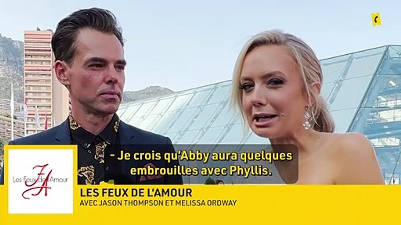 Les Feux de l'amour : rencontre avec Jason Thompson (William) et Melissa Ordway (Abby)