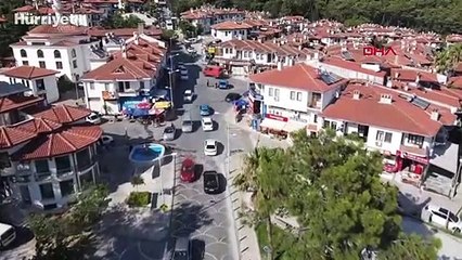 Ünlü turizm merkezlerine tatilci akını