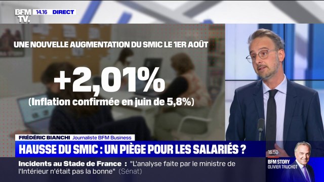 Hausse du Smic le 1er août: un piège pour les salariés ?