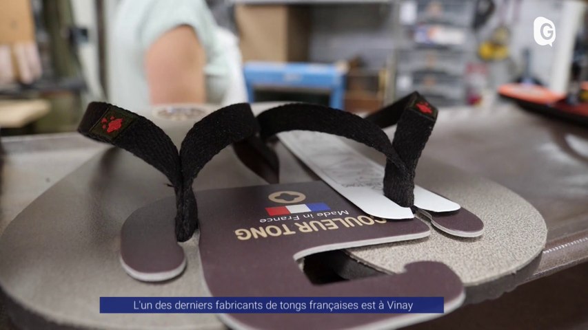 Reportage - L'un des derniers fabricants de tongs françaises - Vidéo  Dailymotion