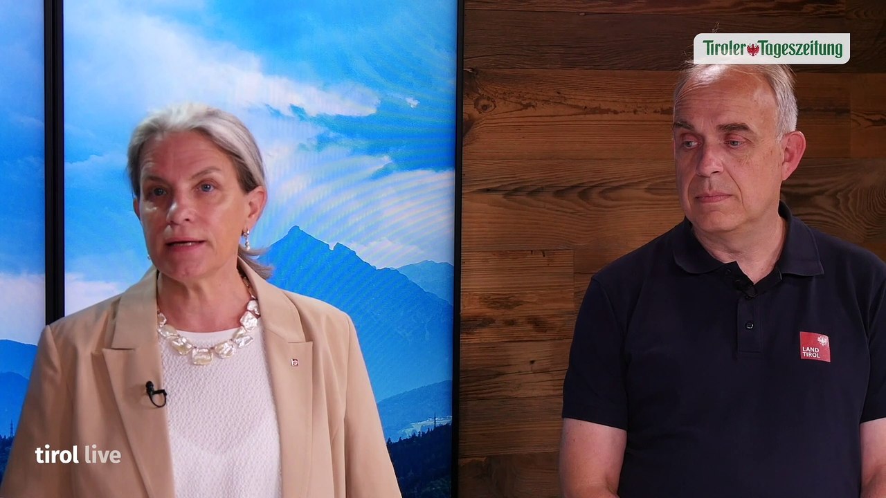 Theresa Geley und Elmar Rizzoli in „Tirol Live”