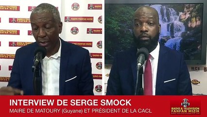 Serge Smock est désormais à la tête de la présidence de la CACL. Le maire de Matoury / SERGE SMOCK.