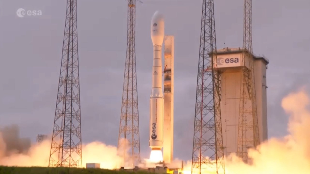 Revivez le décollage de la nouvelle fusée Vega-C