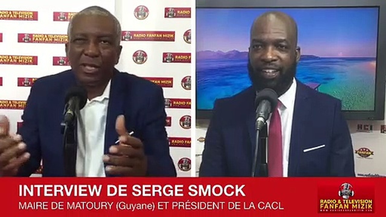 SERGE SMOCK / Serge Smock est désormais à la tête de la présidence de la CACL. Le maire de Matoury  / GUYANE